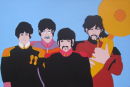 THE BEATLES - 'YELLOW SUBMARINE.'
SIZE: 24" X 18".